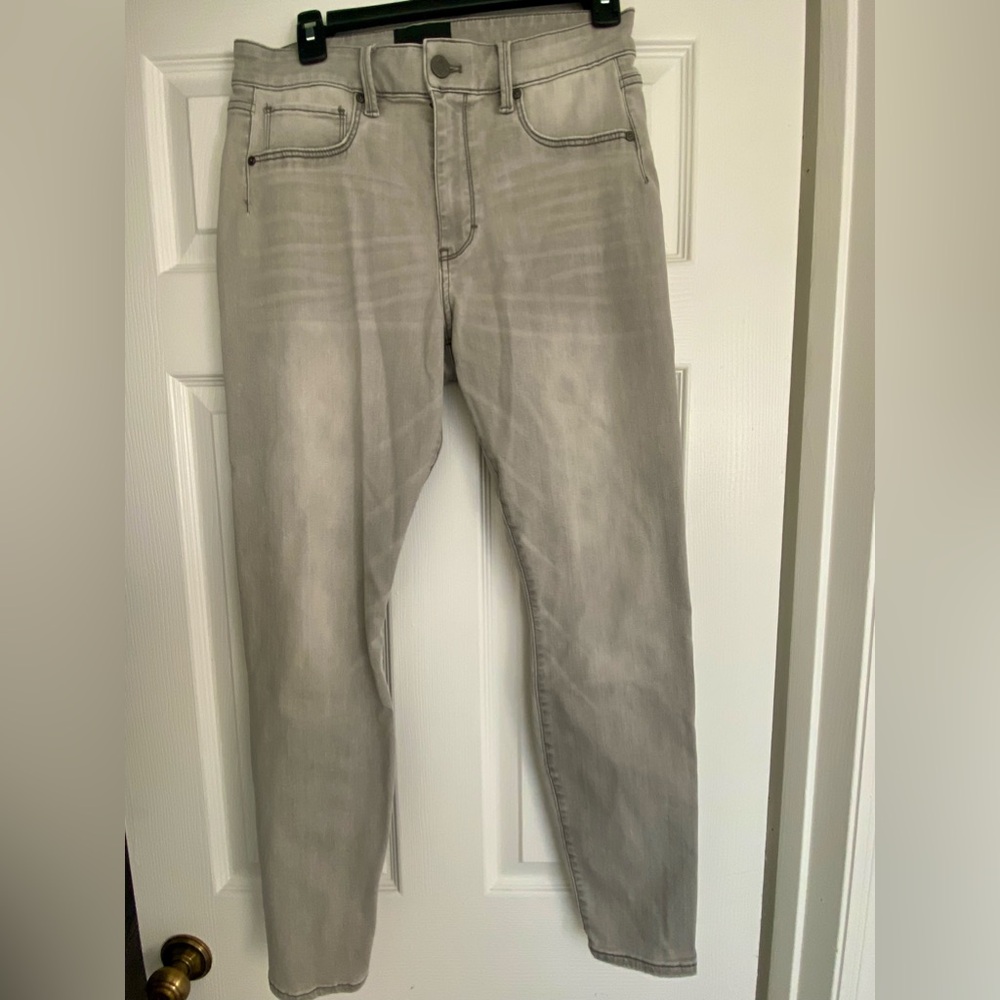 White House Black Market jegging  gray wash high rise denim
